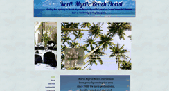 Desktop Screenshot of northmyrtlebeachflorist.com